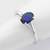 Tanzanite Oval Tektaş Yüzük