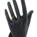 Garnet Oval Tektaş Yüzük