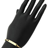 Mavi Göz Mineli Çocuk Künye Bileklik