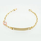 Mineli Göz Çocuk Künye Bileklik