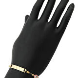 Mineli Göz Çocuk Künye Bileklik