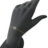 Pırlanta Yonca Bileklik