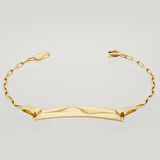 Çocuk Altın Künye Bileklik