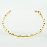 Geometrik Bar Altın Bileklik - 14 Ayar