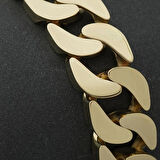 Monaco Chine Altın Gurmet Bileklik-14 Ayar