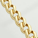 Bombeli Klasik Gurmet Altın Bileklik