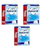 Aptamil 1 Bebek Sütü 0-6 Ay 900 gr 3'lü Paket