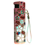 Hunter Turbo Jet Alevli Işıklı Metal Çakmak 4’lü Set – Doldurulabilir LED Işıklı (32-4B2)