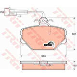Tofas On Fren Balatası Tempra 1,6 Tipo 1,4 1,6 - Trw Gdb833