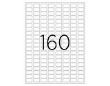 A1 Etiket Tw-2280 100 A4 Sayfa Lazer Etiket 22 x 12 mm A4 Sayfada 160 Etiket