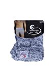 Erkek 10'lu Paket Karışık Desenli Düğmeli Boxer 