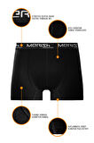 Erkek 6'lı Premium Likralı Boxer ( KUTULU ÜRÜN ) 