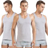 3'lü Paket Erkek Atlet %100 Pamuklu Özel Hijyenik Ambalajında Hijyenik Paketleme