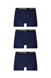 Erkek Özel Paketinde 3'lü Premium Likralı Boxer