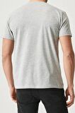 Erkek 3'lü Slim Fit Bisiklet Yaka %100 Pamuk Kısa Kollu Tişört