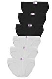 Erkek Pamuklu Konforlu Esnek Slip Külot 6'lı Paket