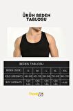 Erkek Basic Pamuklu Premium Klasik Atlet 6'lı Paket