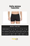 Erkek 6 Adet Pamuklu Likralı Özel Kutusunda Premium Kaliteli Boxer