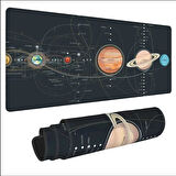 70X30 CM GALAKSİ TEMALI KAYDIRMAZ TABAN SPEED YÜZEY OYUNCU MOUSE PAD GAMİNG