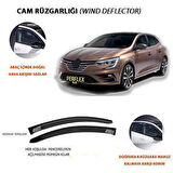 Renault Cam Ruzgarlıgı Classıc Tip 4 Parca Megane 4 Sedan  2016+ - Perflex Pa4-Rn14