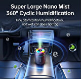 RGB SİYAH 180 ML USB ULTRASONİK OFİS ODA VE ARABA HAVA NEMLENDİRİCİ BUHAR MAKİNESİ AROMA DİFİZÖRÜ