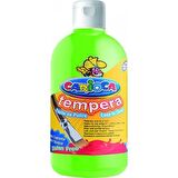 Carioca Tempera Süper Yıkanabilir Guaj - Sulu Boya Seti 6 Renk x 250 Ml. + 4'lü Fırça Seti