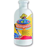 Carioca Tempera Süper Yıkanabilir Guaj - Sulu Boya Seti 6 Renk x 250 Ml. + 4'lü Fırça Seti