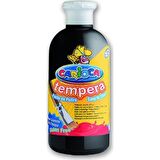 Carioca Tempera Süper Yıkanabilir Guaj - Sulu Boya Seti 6 Renk x 250 Ml. + 4'lü Fırça Seti