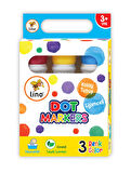 Dot Markers 3’lü Yıkanabilir Kalem