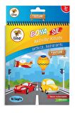 Lino Boyama Kitabı Boya & Sil Aktivite Araçlar Silinebilir Bs 1001   10'lu Paket / Lino