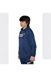 Uhlsport Base - Çocuk Lacivert Pamuklu Sweatshirt - 7212300
