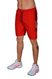 Joma Micro Push - Erkek Kırmızı Astarlı Spor Şort - 4231416k