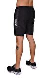 Joma Micro Push - Erkek Siyah Astarlı Spor Şort - 4231416s