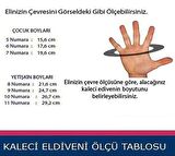 Tryon - Çocuk Mavi Kaleci Eldiveni - KIDZ