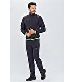 TRYON Holmes Micro Eşofman - Antrasit Fosforlu Yeşil
