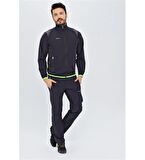 TRYON Holmes Micro Eşofman - Antrasit Fosforlu Yeşil
