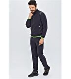 TRYON Holmes Micro Eşofman - Antrasit Fosforlu Yeşil