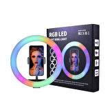 33 inç RGB LED Soft Ring Light + Stand