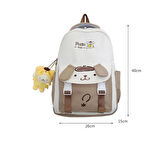 Sanrio Kuromi Cinnamoroll My Melody Hello Kitty Peluş Ayıcıklı Okul Çantası
