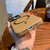 Iphone 16 PRO Uyumlu Lens Koruma Hediyeli Mat MagSafe Özellikli Kılıf