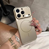 iPhone 16 Uyumlu MagSafe Özellikli 17 Görünümlü Kamera Korumalı ''AG Glass'' Premium Kılıf