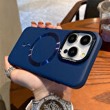 Iphone 15 Uyumlu Lens Koruma Hediyeli Mat MagSafe Özellikli Kılıf