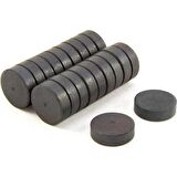 Miknatis Siyah Minik 12x4 Mm ( 50 Adet )