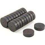 Miknatis Siyah Minik 12x4 Mm ( 50 Adet )