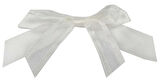 Fiyonk Çiftli Beyaz 1.5 Cm ( 5x2.5 Cm ) 100 Adet