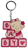 ANAHTARLIK BEBEK BABY YAZILI PEMBE PK:10-KL:600