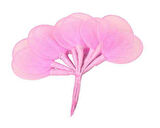 Raket Tül Pembe 3.5x10 Cm ( 100 Adet )