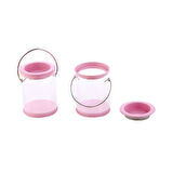 KOVA METAL KAPAKLI PEMBE 1 ADET