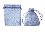 Kese Lale Desenli Lila 17X23Cm ( 50 Adet )