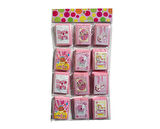Davetiye 6 Karişik 7X 9Cm Pembe ( 120 Adet )